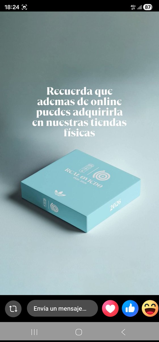 ROtiendaoficial's tweet image. Ademas de Online puedes hacerte con ella en nuestras tiendas:
🔵 Caveda
🔵 C.C. Los Prados
🔵 C.C. Parque Principado
🔵 Estadio Carlos Tartiere
#realoviedo #tiendaoficial #orgullovalorygarra #centenario