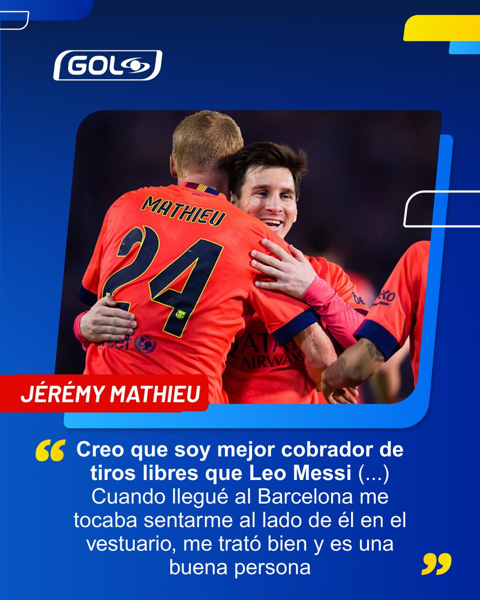 GolCaracol's tweet photo. #JeremyMathieu sorprendió 😲 con llamativas declaraciones sobre #LionelMessi, en entrevista exclusiva con 'Bein Sports' 🎙️ #GolCaracol #SiempreFutbol 🇨🇴⚽ https://t.co/vuW0HSoQD8