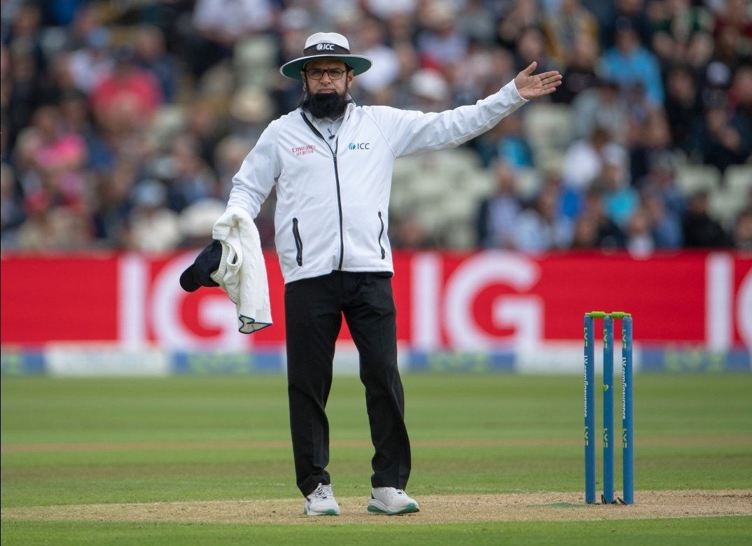 Tanhalarki05's tweet photo. Aleem Dar has resigned from the selection committee of Pakistan cricket team. He has submitted his resignation to the PCB authorities. 
#PCB #Pakistancricket https://t.co/0jamJ7iNXe