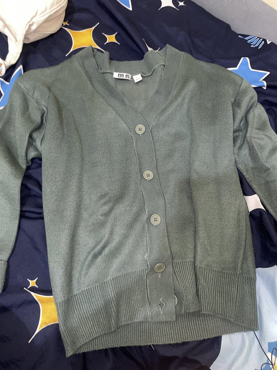 naowki's tweet photo. wts cardigan uniqlo warna hijau

50k ajaa yuuk dom jogja bisa oren https://t.co/FD8zKQoFgQ