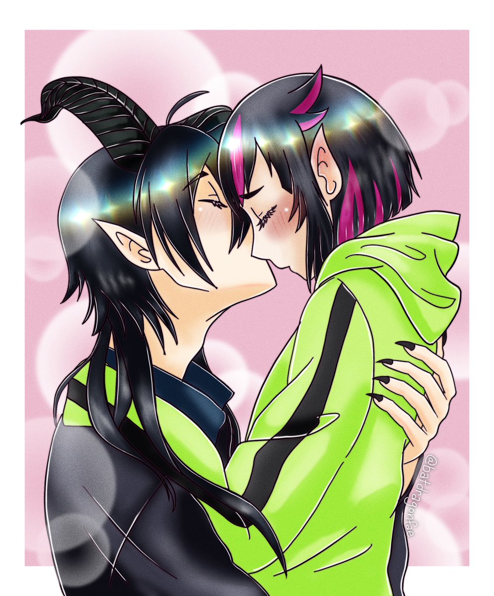 batdragonfae's tweet photo. ⛧°. ⋆𓌹*♰*𓌺⋆. °⛧
I absolutely love the idea of Malleus and Lilia being soft because I think they deserve it after all they’ve been through. Especially Malleus would love to spoil his favorite bat always. 🖤💚
⛧°. ⋆𓌹*♰*𓌺⋆. °⛧
#mallelili #マレリリ🦇🐉 https://t.co/sVOfyEgbm9