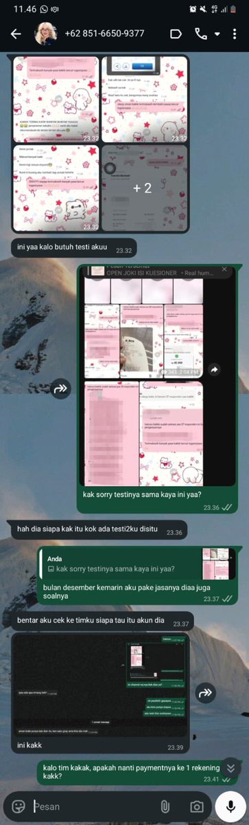 sasa jasa isi kuesioner 2300+ testi tweet media