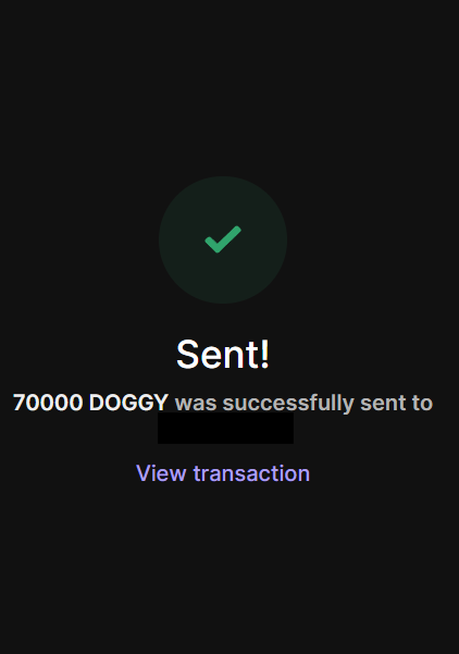 Gm doggies 🐶

Continuamos activos con la campaña de liquidez que inició en Diciembre

3 meses holdeando -> pot de 700,000 $DOGGY

Una persona más removió su liquidez, quedaron 10 personas holdeando su posición = 70,000 DOGGY c/u

El airdrop ha sido distribuido

PPDALV🍻