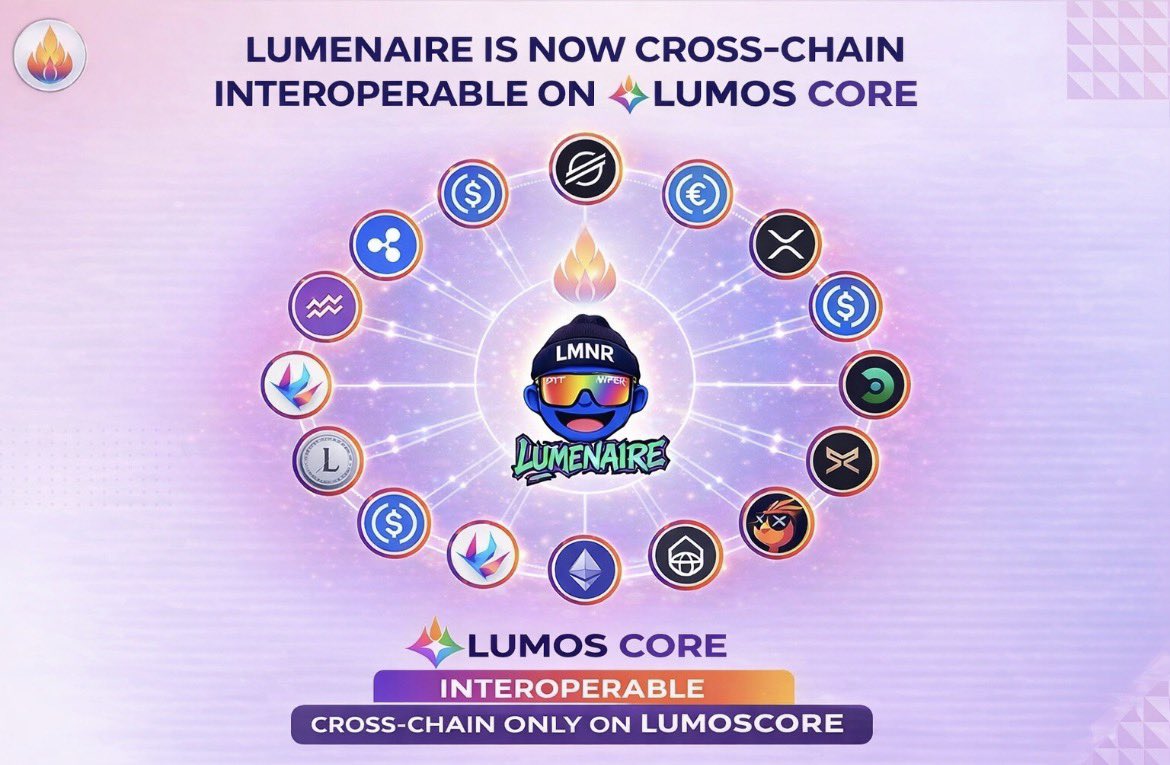 another example why Lumenaire hits different. 💥 

Meme energy ⚡ meets utility
Cross-chain interoperability. 
Only on @lumoscore

Real utility. Real momentum.
And this is only the beginning.

More coming. Stay locked in. 🔥
$LMNR $XLM $LUMOS $XRP $RLUSD