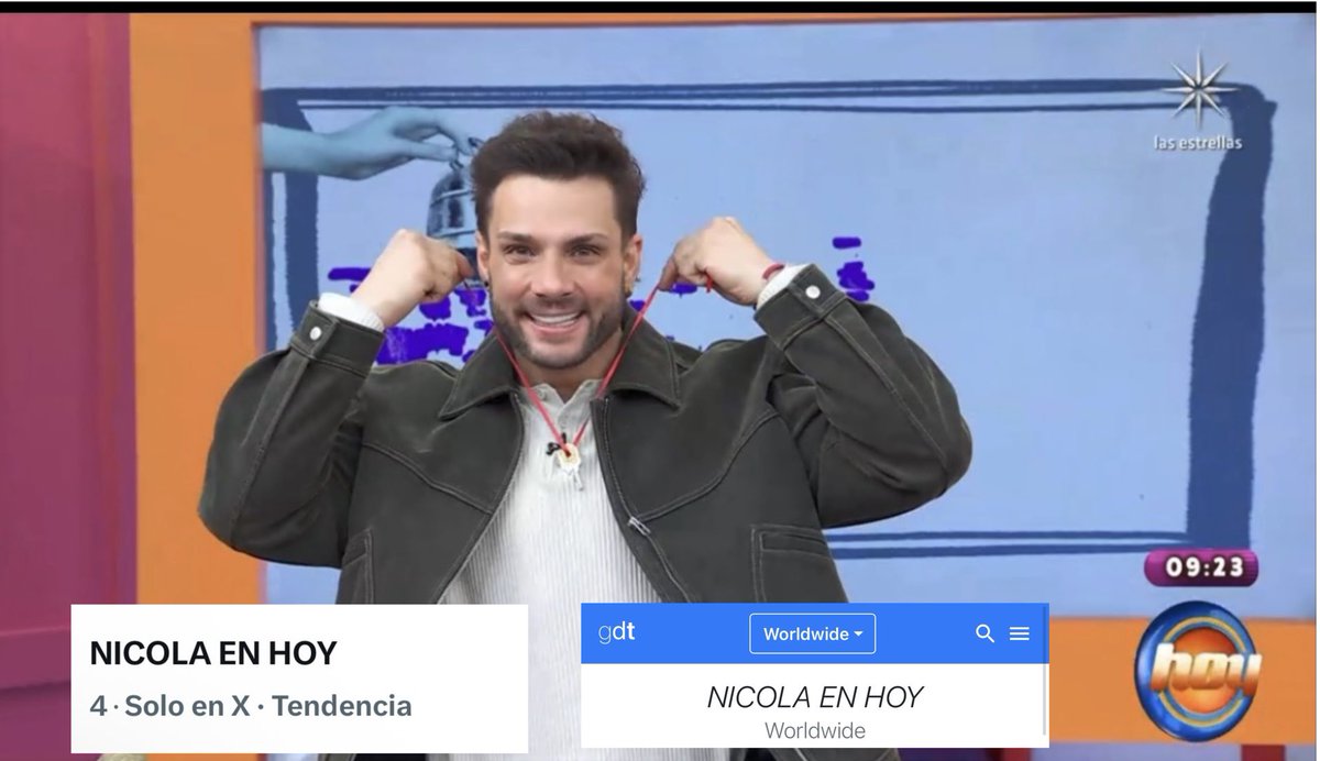 Y el 1% 💚 lo vuelve a hacer!!!

Siempre apoyando a NICOLA EN HOY y queremos verlo nuevamente en <a href="/programa_hoy/">Programa Hoy</a> 

#NicolaPorcella