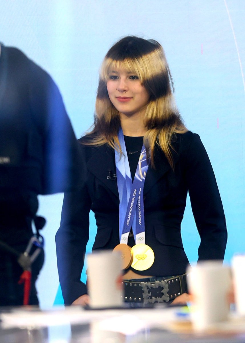 Alysa Liu is seen at the "Today" show.