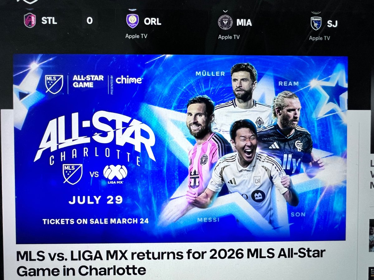 PrimateWrangler's tweet photo. @MLS love these fellas, but how about celebrating a young player that is becoming a star in your league..give you a hint second fastest to 20G 20A https://t.co/iWTKrPawDl