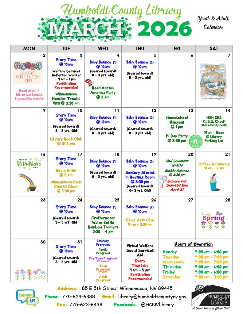 Humboldt County Library tweet media