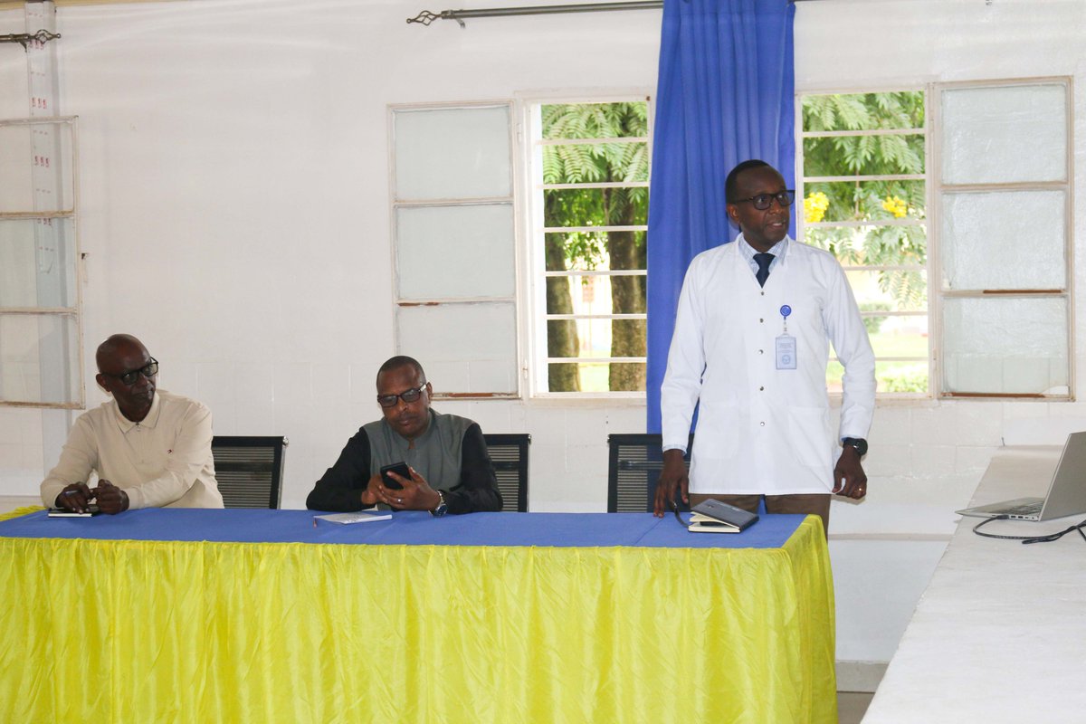 rwamaganaph's tweet photo. Today, we had the pleasure of welcoming a delegation from UNICEF, led by Samson Desie, Chief of Health and Nutrition at the UNICEF Rwanda Country Office.@RwandaHealth @RBCRwanda @RwamaganaDistr @RwandaEast @unicefrw https://t.co/cSMTPiUhRj