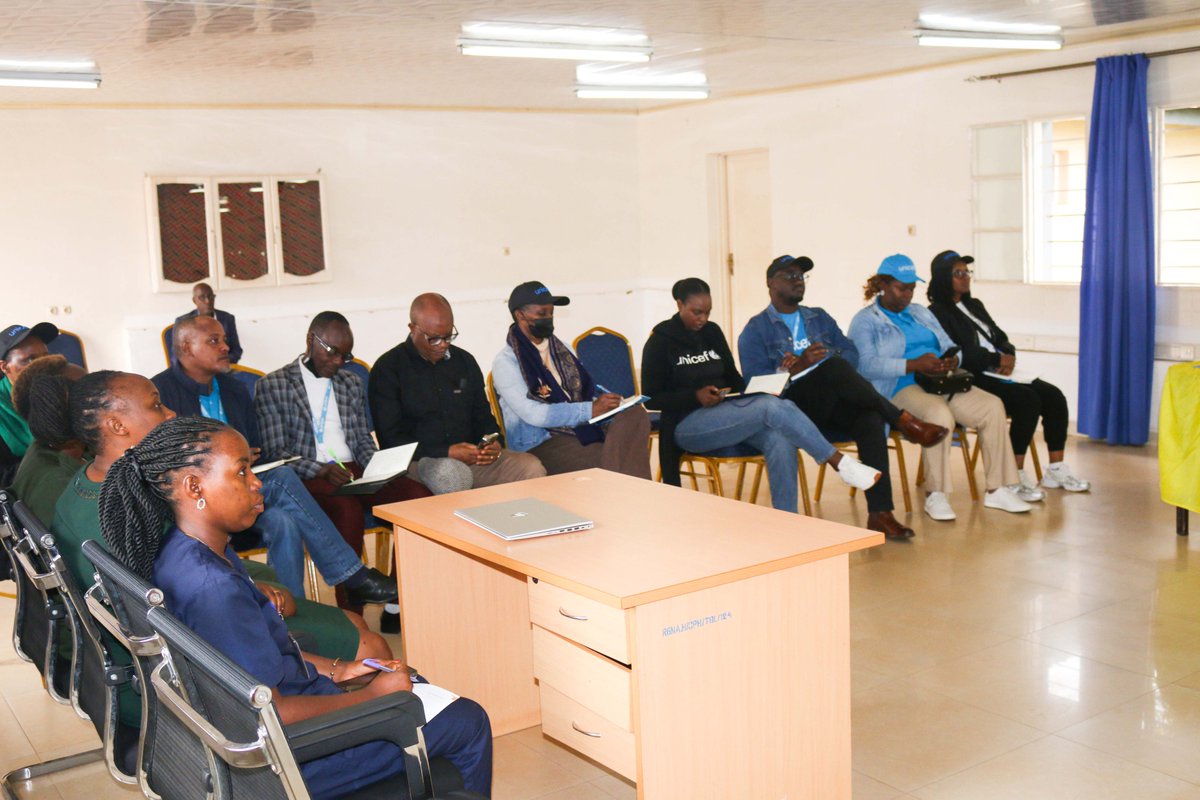 rwamaganaph's tweet photo. Today, we had the pleasure of welcoming a delegation from UNICEF, led by Samson Desie, Chief of Health and Nutrition at the UNICEF Rwanda Country Office.@RwandaHealth @RBCRwanda @RwamaganaDistr @RwandaEast @unicefrw https://t.co/cSMTPiUhRj