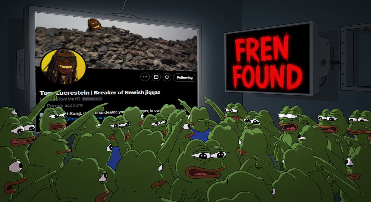 Follow 100% Ministry Approved Fren on his journey to 1488 -> <a href="/UncleTomMacD/">Tom Lucrestein | Breaker of Newish jiqqaz</a>