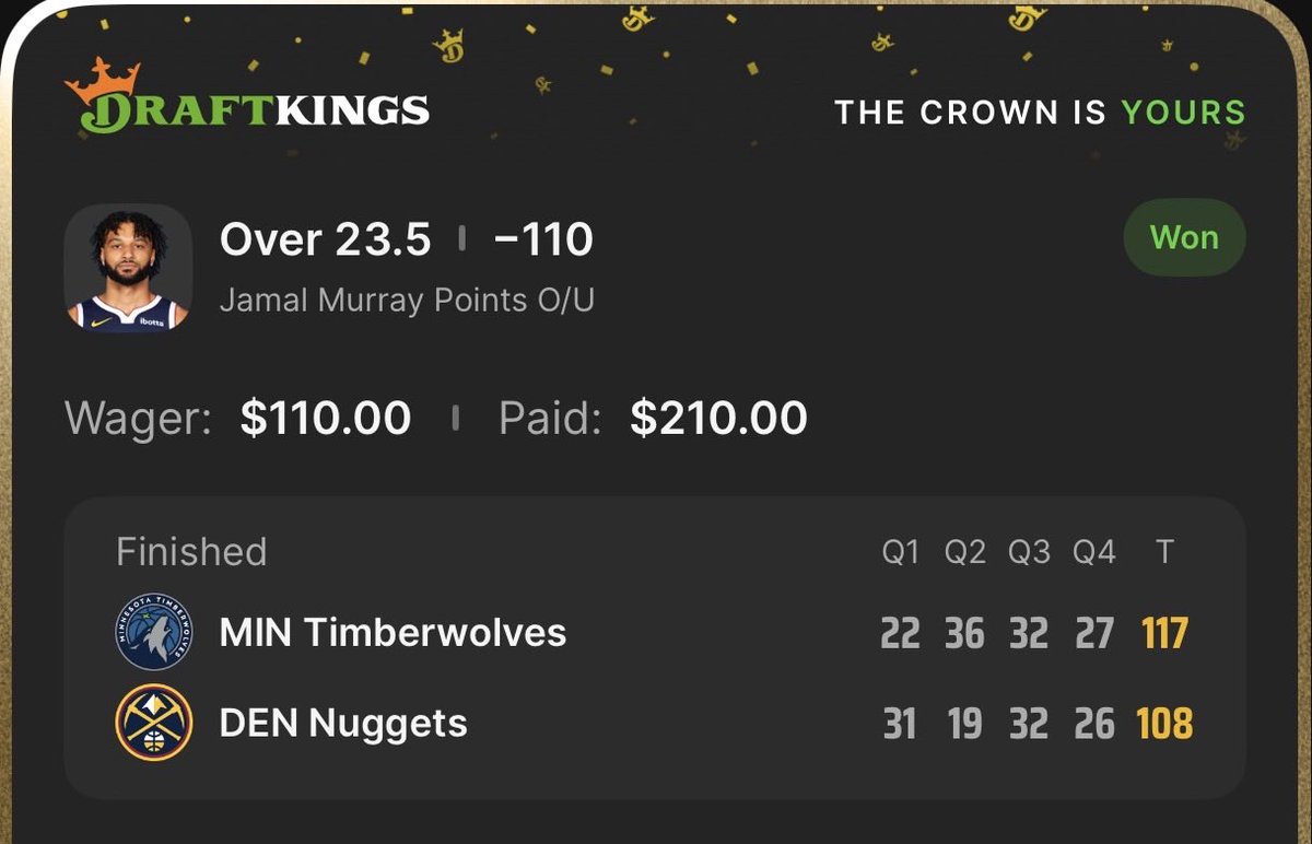 bubs_bets's tweet photo. Nice lil 3-0 mini 🧹 on straights/base yesterday (I laddered Wemby)

Clingan o27.5 PR (-122) ✅
Murray o23.5 points (-110) ✅
Wemby 25+ points (+128) ✅

https://t.co/QClzHKw0y0 https://t.co/oEI2yRwLMK