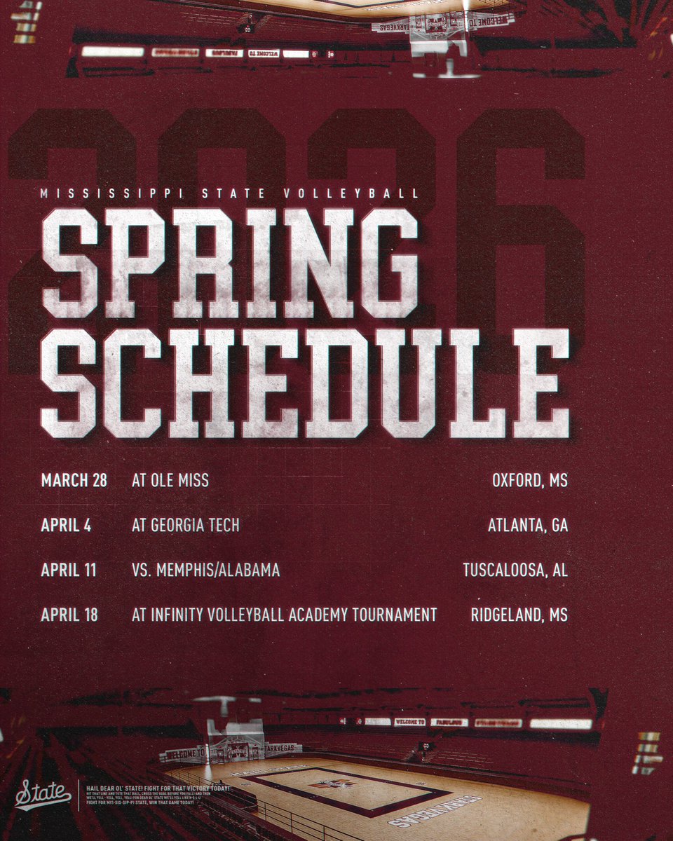 Mississippi State Volleyball tweet media