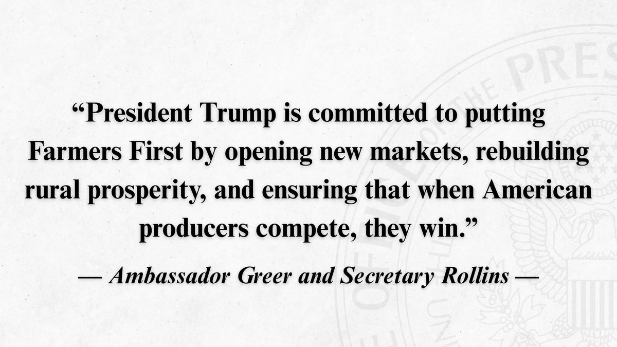 United States Trade Representative tweet media