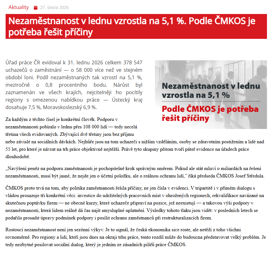 Martin Kopsa Odborář ČR tweet media