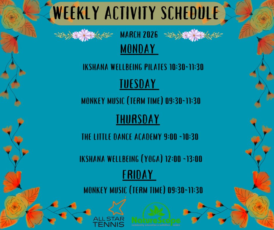 NatureScopeWand's tweet photo. Music 🎶Movement 💃Mindfulness 🧘‍♀️
That’s your week at NatureScope 💚
Monkey Music https://t.co/YnQ7yzyJDj
Little Dance Academy💃
https://t.co/f1YbVeqbuW
Ikshana Wellbeing
 https://t.co/skBawkIYsD
Private hire also available!! 🌿
 https://t.co/eByxLWXxmJ

See you soon !✨ https://t.co/LtBVlmnk7b