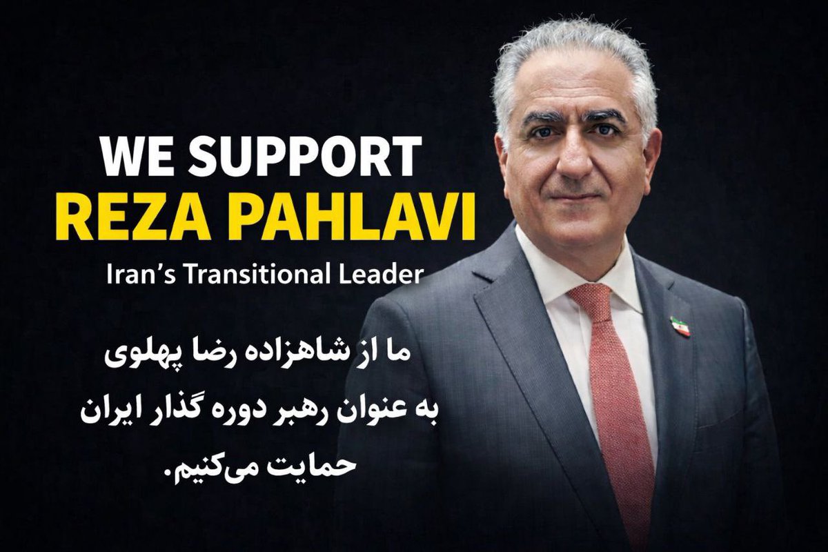 SamanMParsi's tweet photo. @Shahinlooo @FoxNews @RapidResponse47 @CNN @AP @POTUS @netanyahu @marklevinshow @LindseyGrahamSC @SecWar @SecRubio @seanhannity @VP @CENTCOM MEK AND KHAMENEI ARE SAME, no different between them.
We call only our crown prince: King Reza Pahlavi 
#ThankYouTrump #ThankYouBiBi #Iranrevolution2026 #DigitalBlockOutInIran #KingRezaPahlavi https://t.co/ysiB8pcf9Q
