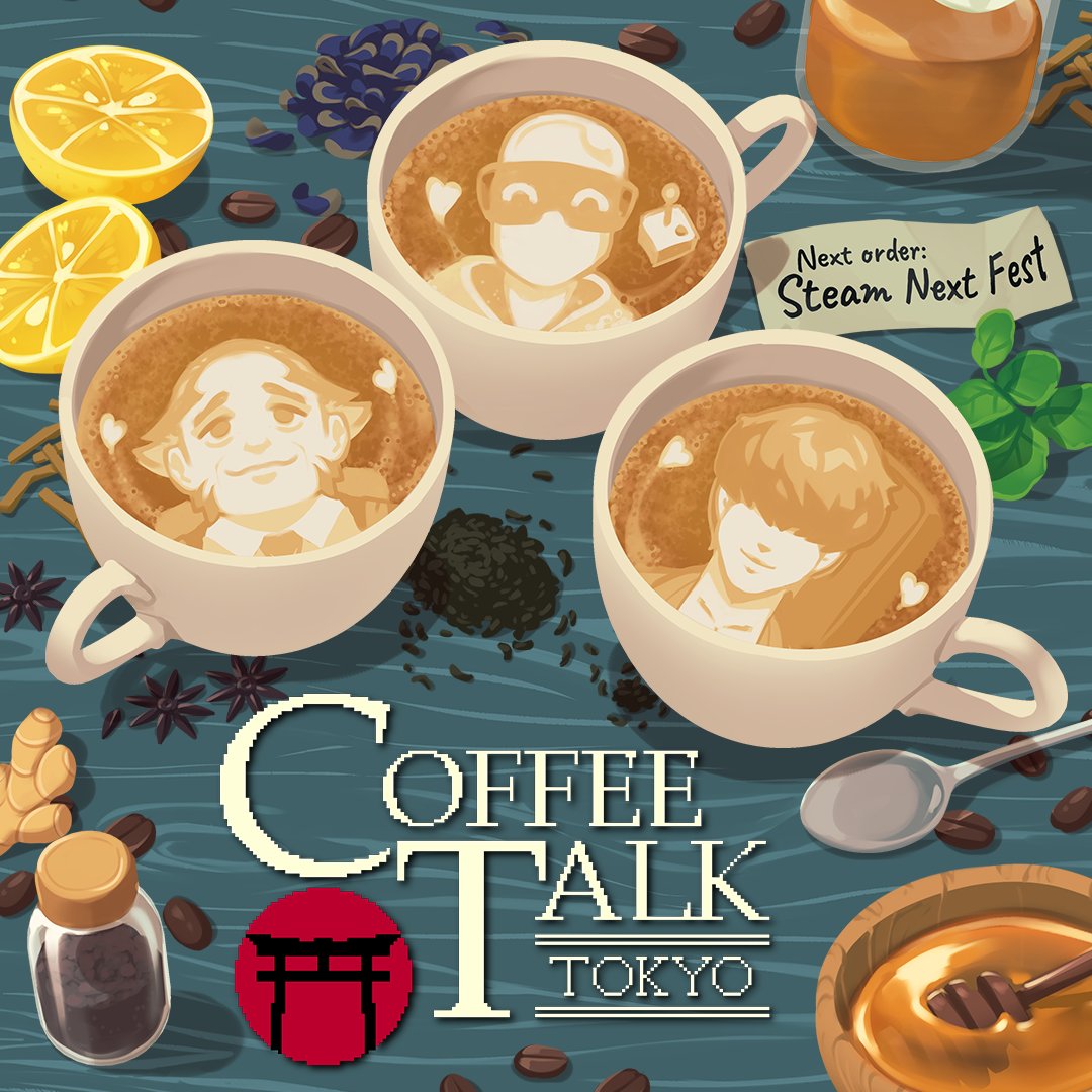 ChorusWorldwide's tweet image. Today is the final day of Steam Next Fest. 📅

Step into Coffee Talk Tokyo’s updated demo and spend one last rainy night with us. 🌆

Wishlist and don’t miss what’s brewing next. ☕
store.steampowered.com/app/3606110/Co… 

#SteamNextFest