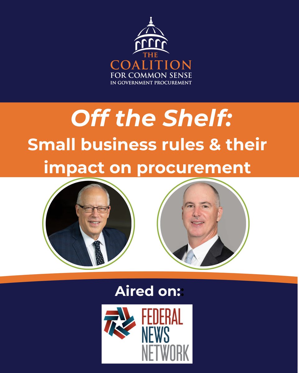 The Coalition for Government Procurement tweet media