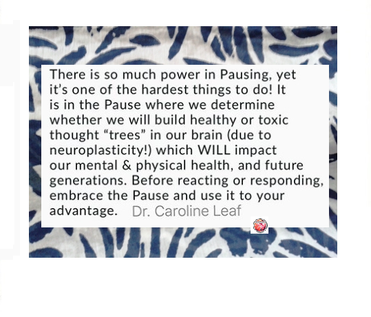 thebondjournal's tweet image. #pausing #reacting #responding #pause #thoughts #foodforthought #selfcare