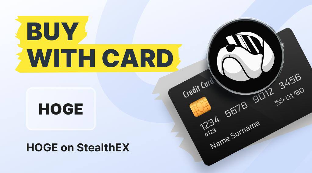 StealthEX_io's tweet photo. 🔥👑 Old but gold: $HOGE, one of the OG meme tokens, is still burning strong!

With every transaction, @HogeFinance burns supply & rewards holders, fueling community growth

➡️Buy $HOGE with fiat now on StealthEX https://t.co/rTn87rlbF5

🟡StealthEX supports over 35 fiat currencies