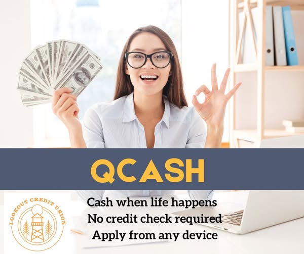 lookoutcu's tweet photo. Car repair. Medical bill. Just life.

When the unexpected pops up, QCash gives eligible members quick access to funds with a simple online application and no traditional credit check.

Money when you need it most.

Learn more &amp; apply:
 https://t.co/zegLjphlrJ https://t.co/w1yH7F7a2r