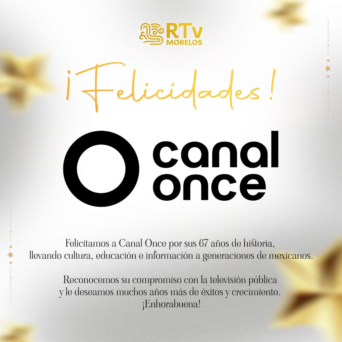 Radio y Televisión Morelos tweet media