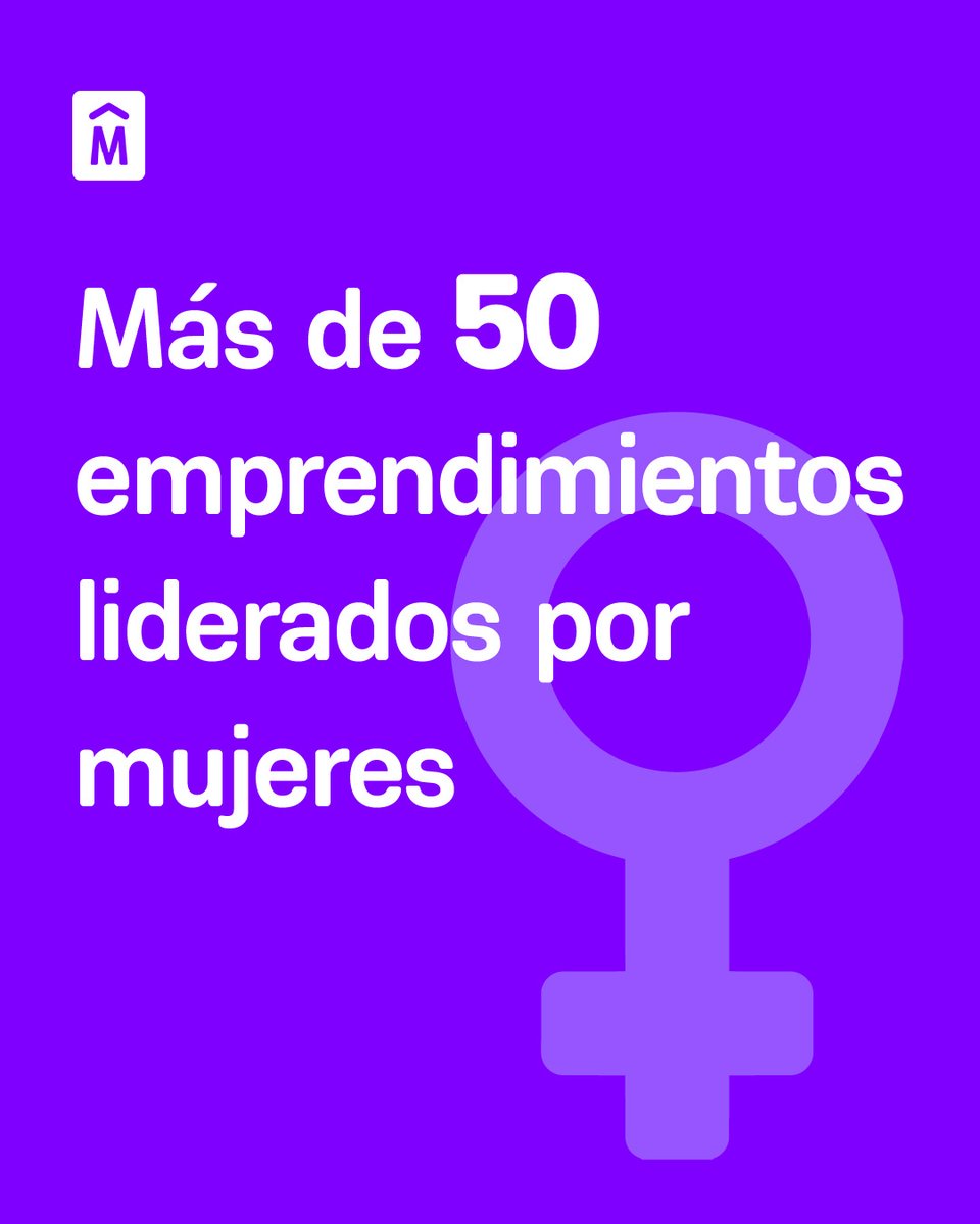 MVDemprende's tweet photo. Mujeres que emprenden 💜🙌🏻

Este marzo, más de 50 emprendimientos liderados por mujeres vuelven a la Explanada.

📍 9 al 13 de marzo
⏰ 10 a 19 h
Explanada de la Intendencia de Montevideo https://t.co/DuKjFxmOzo
