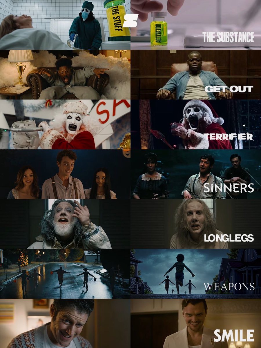 ShadesFrance's tweet photo. 🚨 Les références dans le premier trailer de Scary Movie 6 ! 

The Substance, Terrifier, Smile, Weapons, Get Out… 🍿 https://t.co/dDQRFrcjHp