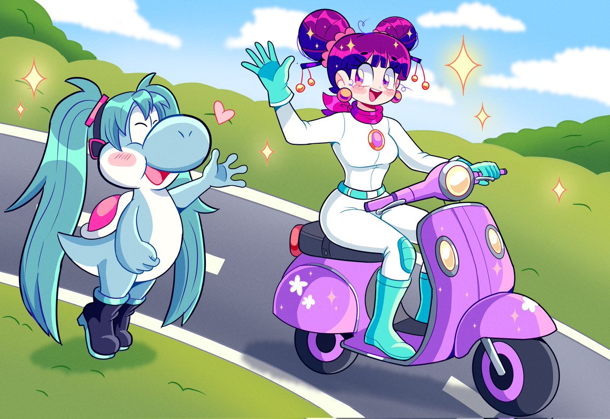 Just stopping by to say hi to a friend 💜✨

Anonymous commission ✨