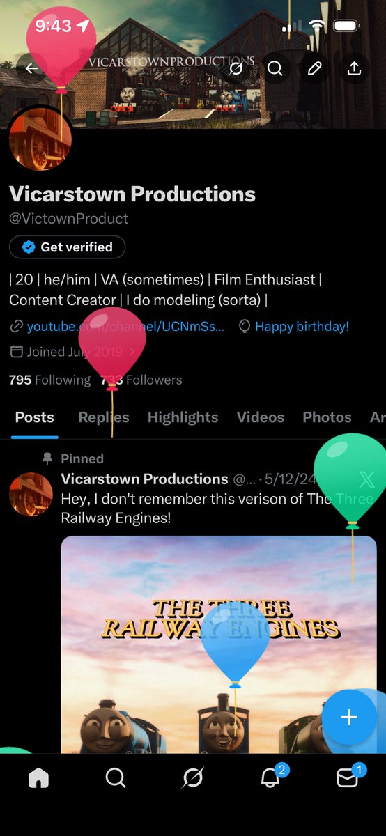 Coming back on here just to say that I’m a year older today!