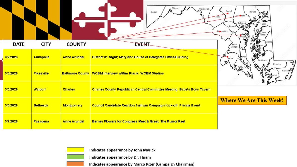 John Myrick for Governor of Maryland tweet media