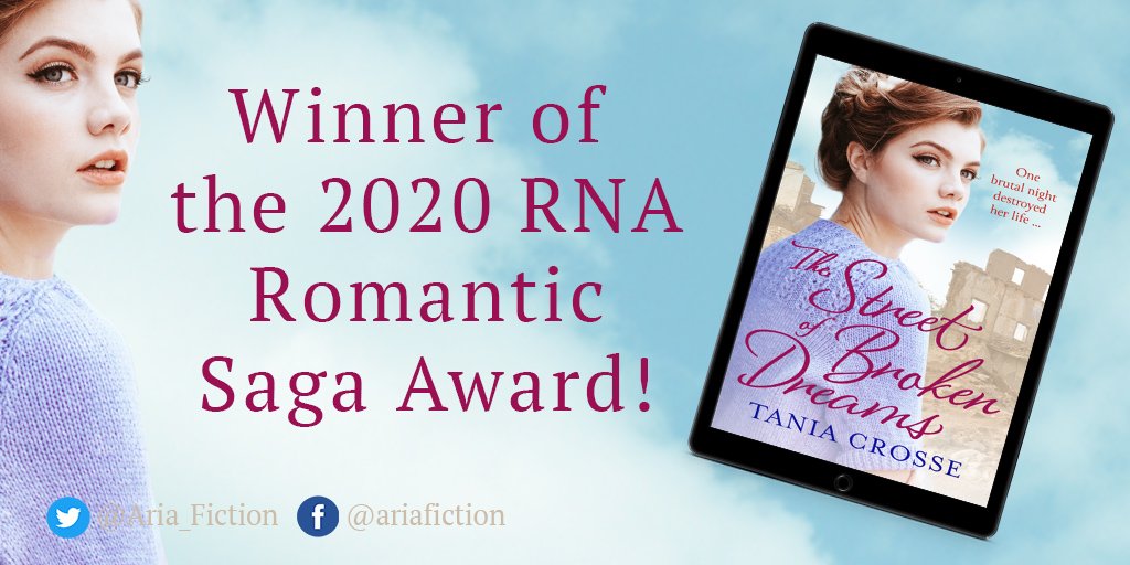 TaniaCrosse's tweet photo. This week 2020
THE STREET OF BROKEN DREAMS won
SAGA OF THE YEAR
Romantic Novelists Association awards!
1945: #WW2 might be over but for some it can never end.
Can matriarch Eva hold the street together or does some pain cut too deep?
https://t.co/92ZuRl8JNj https://t.co/hOMfy8rz1E