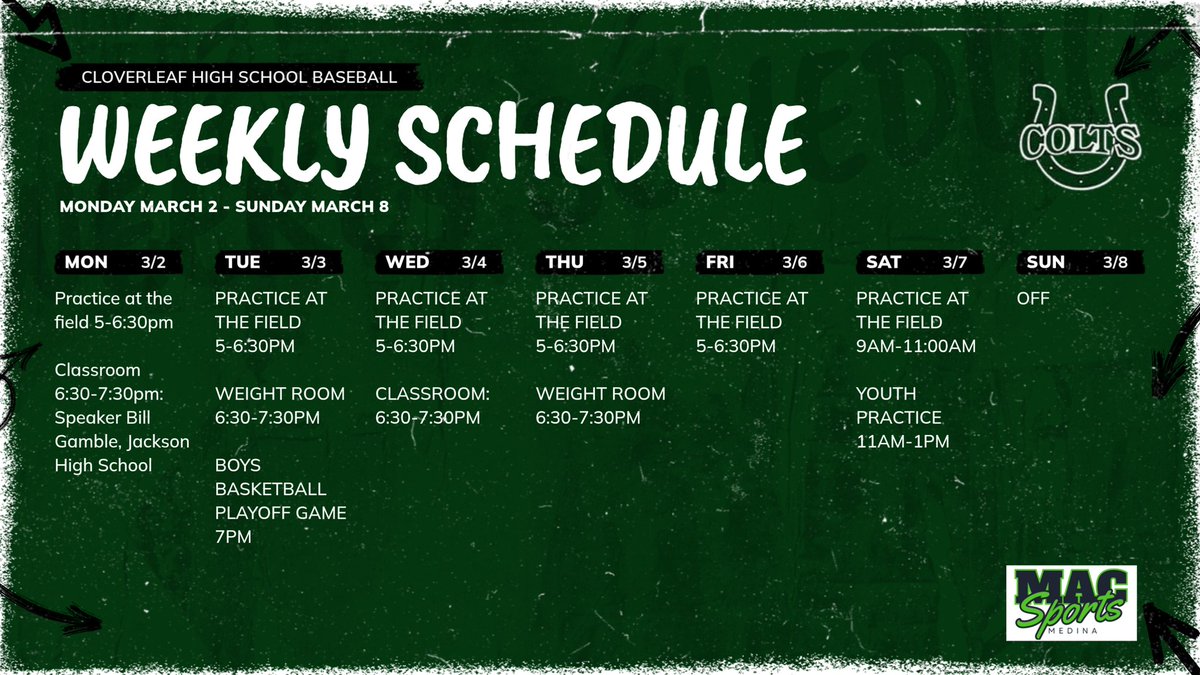 Cloverleaf Baseball tweet media