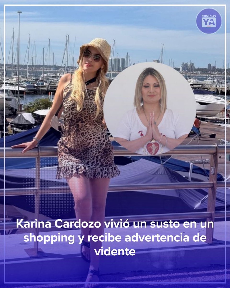 Karina Cardozo vivió un momento de tensión en un shopping tras notar que un hombre la seguía. 👀

La situación encendió las alarmas y hasta una vidente le advirtió que tome precauciones.🔮

#primiciasyapy

Leé la nota acá 📲: acortar.link/mmBfjn