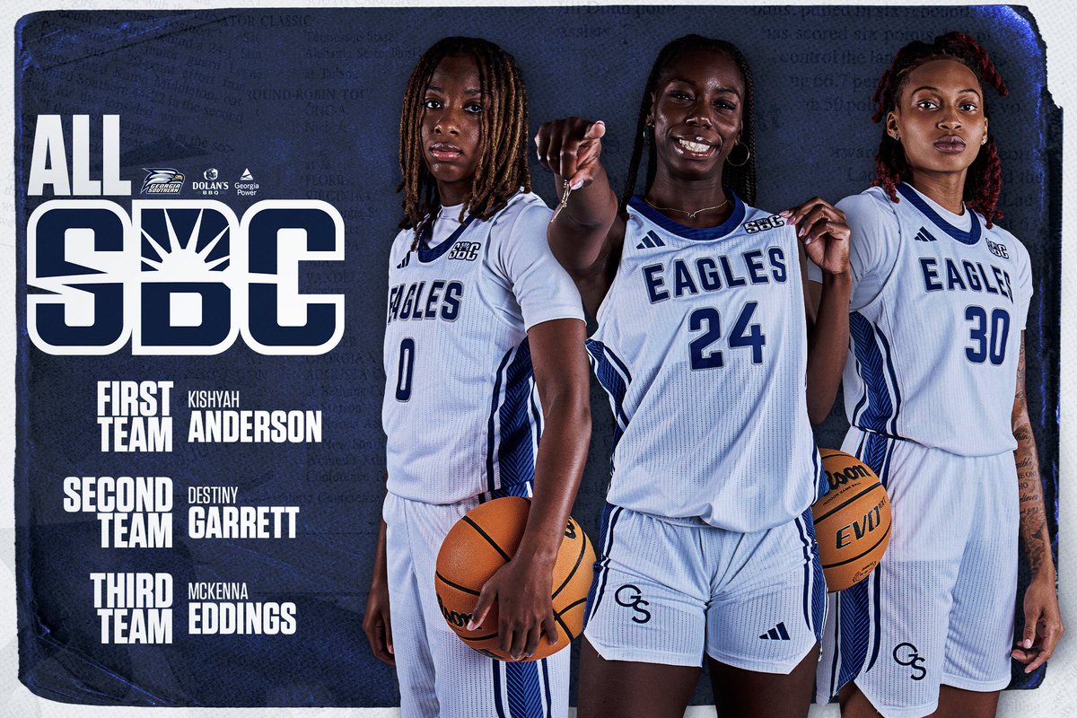 GSAthletics_WBB's tweet photo. This trio 🤩

#HailSouthern https://t.co/BdeTp7Wsss