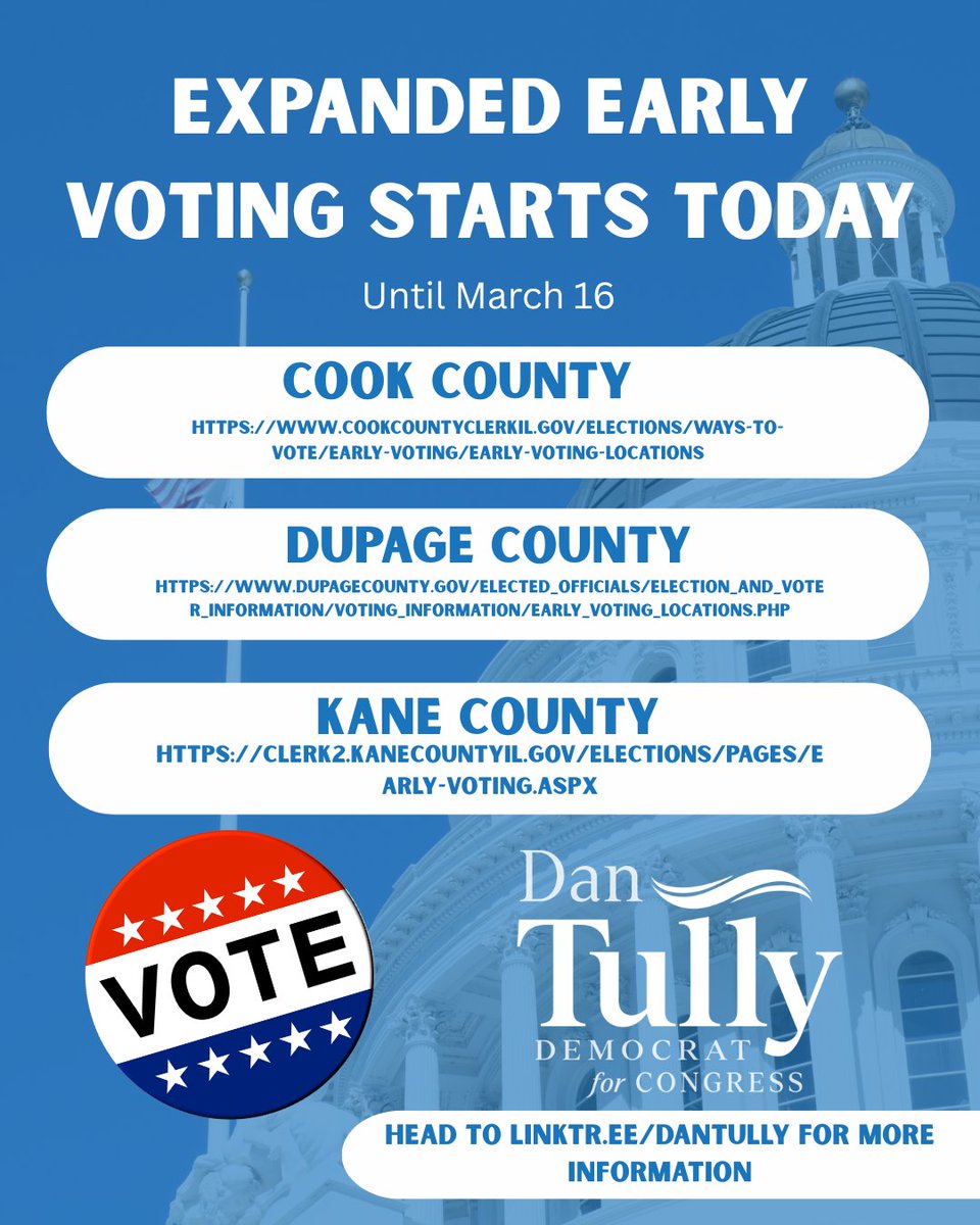 Dan Tully for Congress | #IL08 tweet media