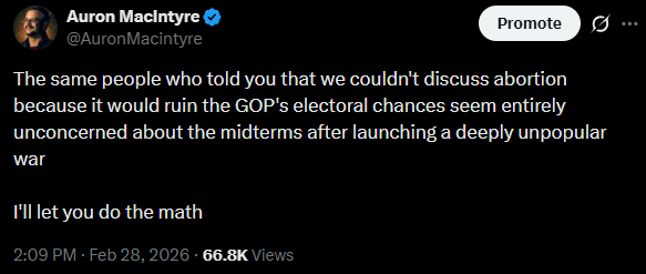 Caught a lot of flack for pointing out the obvious