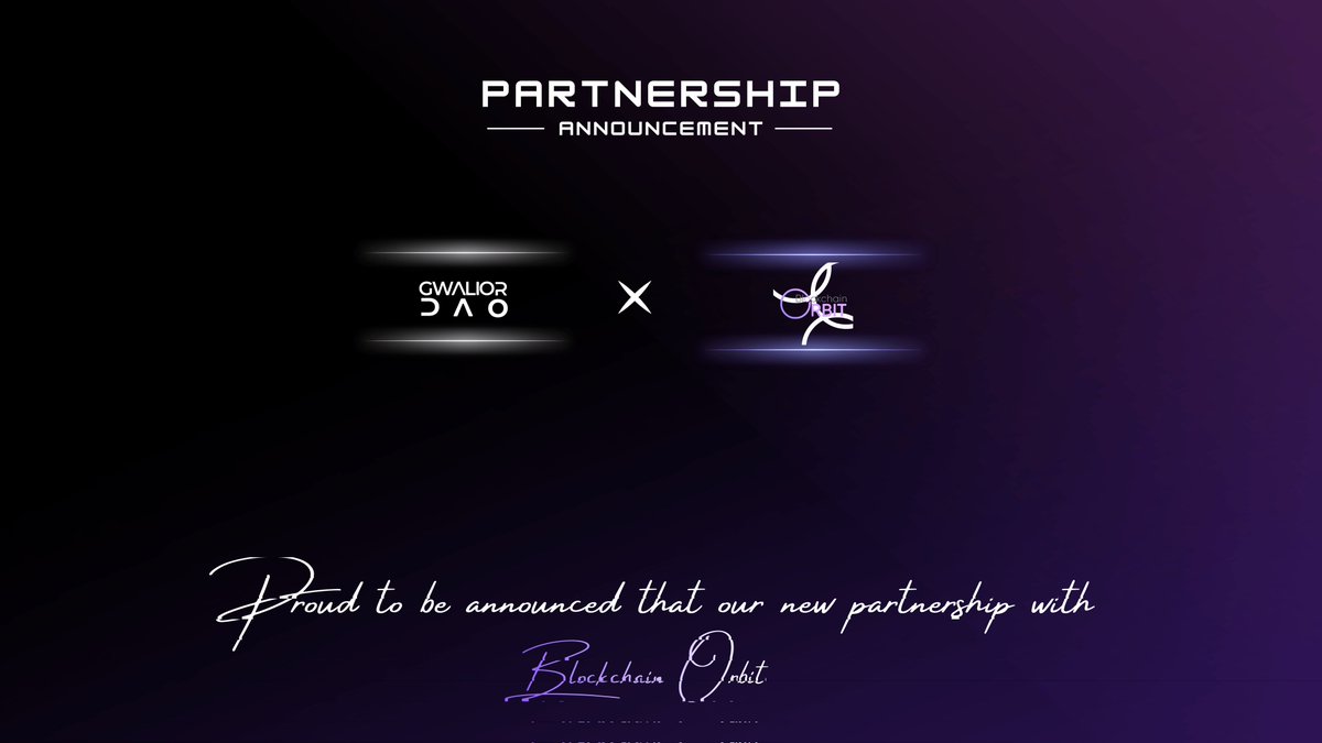 Some communities don't just join they expand the orbit. 🚀

Welcoming <a href="/Blockchainorbit/">Blockchain Orbit 🛡️</a> as a Community Partner of <a href="/gwaliordao_/">GWALIOR DAO</a>

Our reach goes further. Our impact goes deeper.

Let's orbit the future together. 🌍