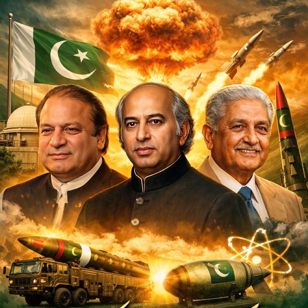 Mustafa1702900's tweet photo. اب یہ ثابت ہوچکا ہے کہ پاکستان بانوے کے ورلڈ کپ کی وجہ سے نہیں اٹھانوے کے نیوکلیئر ٹیسٹ کی وجہ سے بچا ہوا ہے https://t.co/1YLbTCRMIB