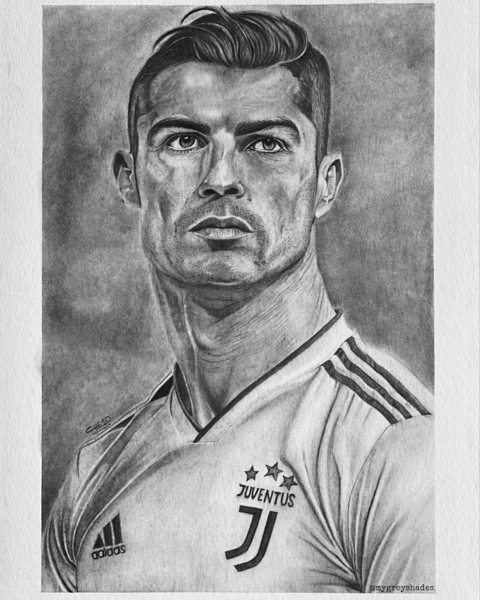 che10_as's tweet photo. Pencil Portraits… ⚽️ 

#ArtistOnTwitter #CR7 https://t.co/xtkfkFcKL9