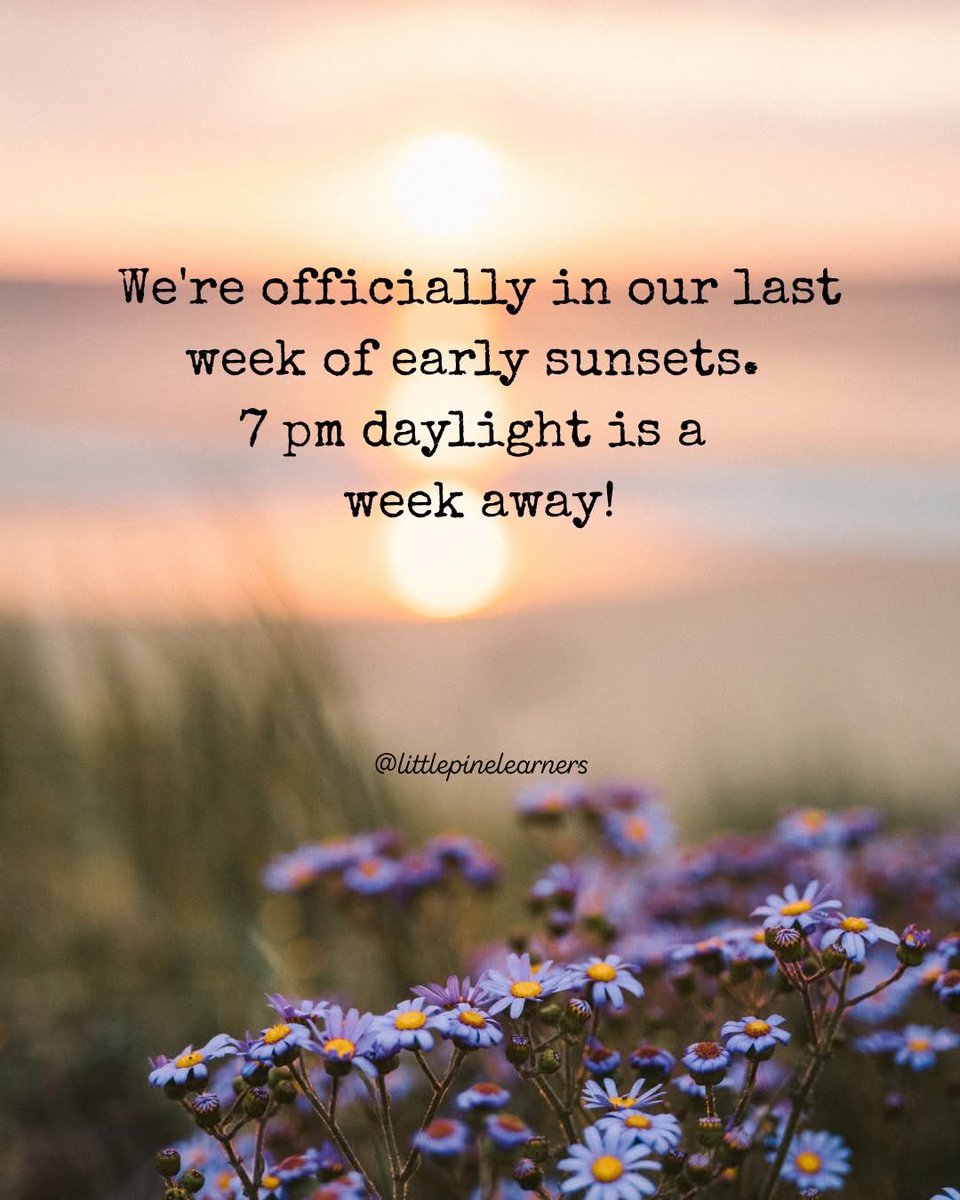 magagrandmom's tweet image. I can’t wait to “spring ahead” and have more sunlight for the day!!!!! #daylight #SpringFever #springforward