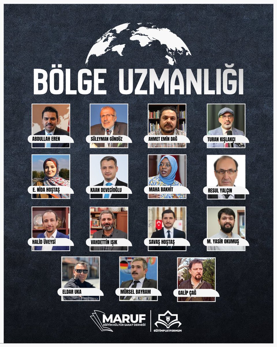 egtmplatformum's tweet photo. 📣Bölge Uzmanlığı programımız başlıyor! @maruf_dernegi 

(@slymngunduz, @turankislakci, @MahaBakhit612, @MYasirOkumus, @caggalip)

Başvuru ve katılım için linke tıklayınız.
https://t.co/fI93G8l8kt https://t.co/KRsWVf6sNy