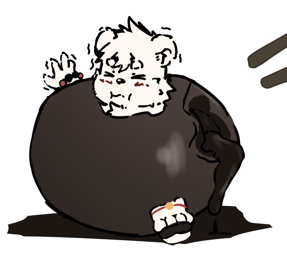 ruilingyinuo's tweet photo. 节日快乐...
不要吃我呜...
Don't eat me..... https://t.co/d1xFVGQ0Xj