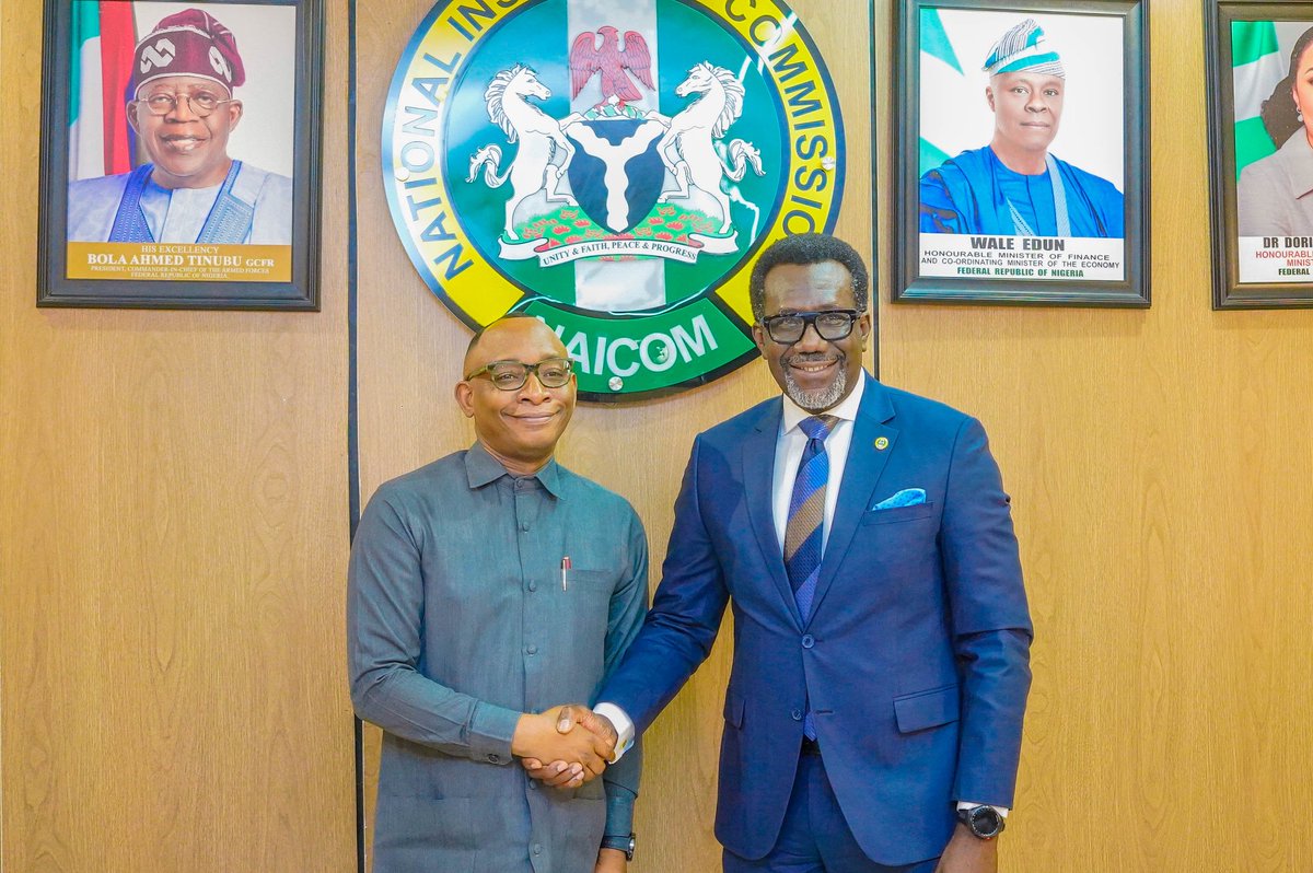 NaicomNG's tweet photo. PRESS RELEASE
NAICOM and BPP Seal MoU to Deepen Insurance Compliance in Public Procurement and Drive Nigeria’s Economic Transformation.
#NAICOM
#INSURANCEGROWTH
#BPP
#NIIRA2025
#TAKAFUL https://t.co/K1azmNxXMe