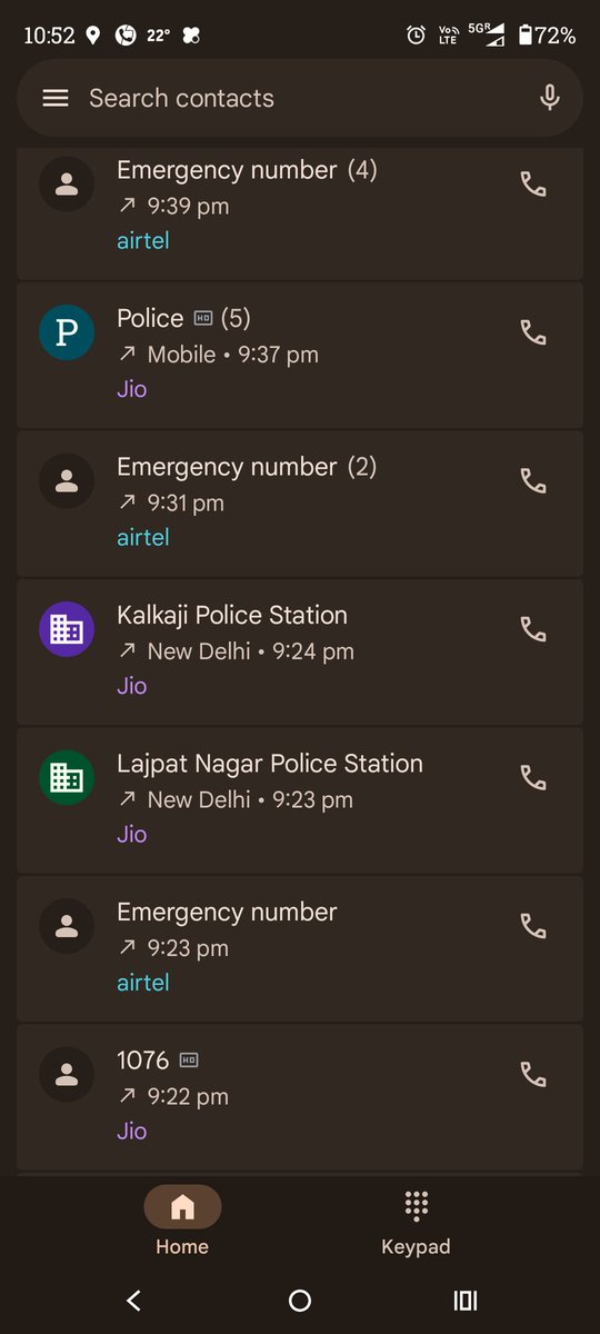 priya_sharmac's tweet photo. We were in the middle of the road rage tonight in Delhi. We tried to call Delhi Police's emergency number and no one answered our call. Can anybody tell us whom to contact in case of a life threat in New Delhi? @dtptraffic @DelhiPolice @BJP4Delhi @dcptsr https://t.co/jNlUJJNiBk