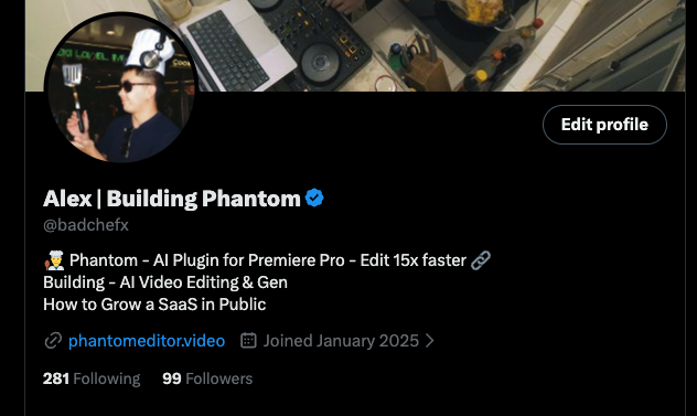 Alex | Building Phantom (@badchefx) / Posts / X