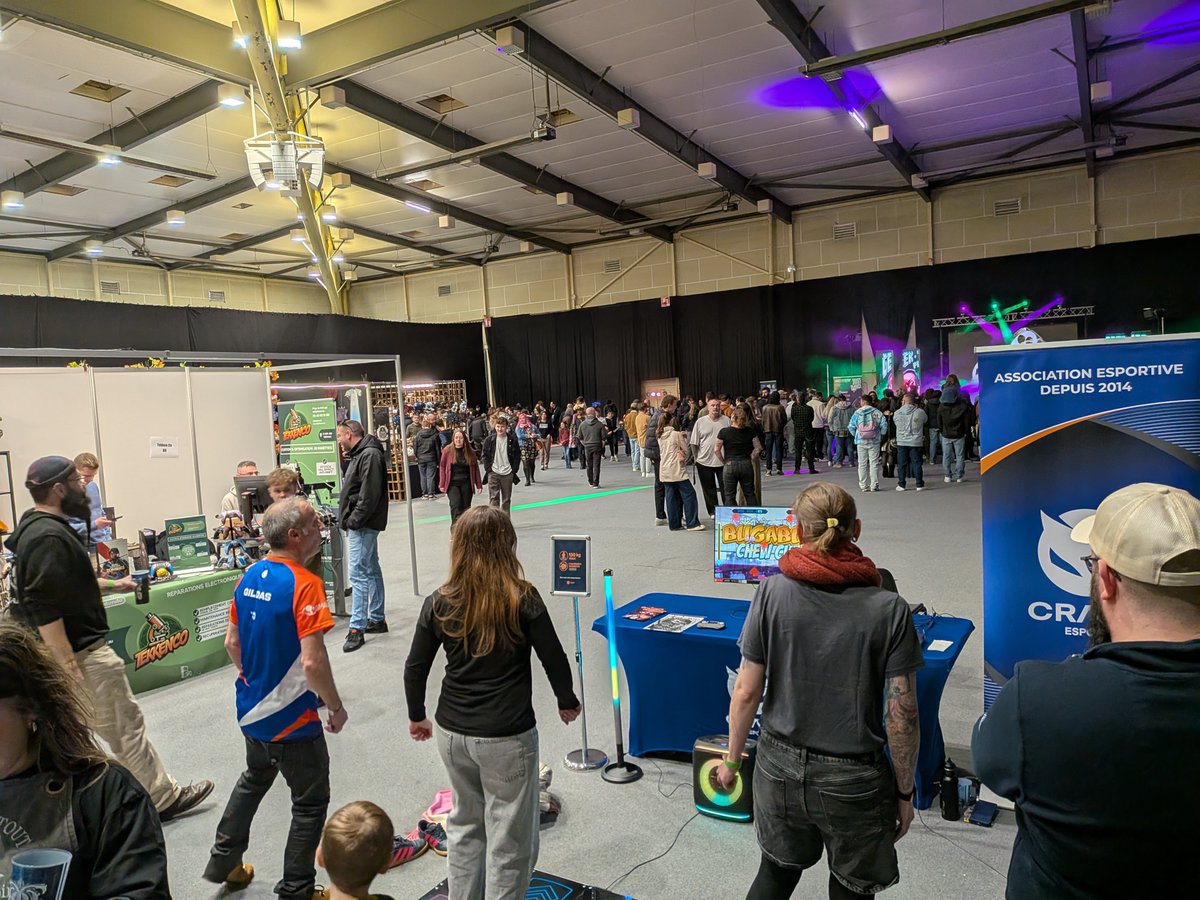 Quelle ambiance de folie ce week-end au Geek Tattoo Fest de Vannes ! 🔥

On a adoré partager ce moment avec vous tous sur notre stand gaming !🎮

Un immense merci aux nombreux visiteurs venus s'éclater sur les PS5, transpirer sur les tapis de danse ou s'immerger totalement avec