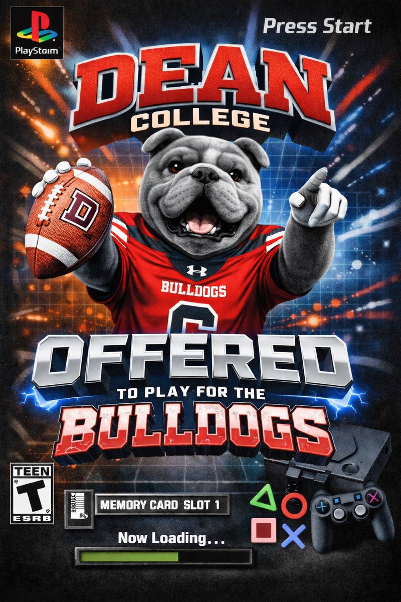 After a great visit with ⁦<a href="/CoachBakDeanFB/">Luke Bakanowsky</a>⁩ and ⁦<a href="/CoachCRedding/">Chris Redding</a>⁩ I am blessed to receive my first NCAA offer to play football for ⁦<a href="/DeanCollegeFB/">Dean Bulldogs Football</a>⁩