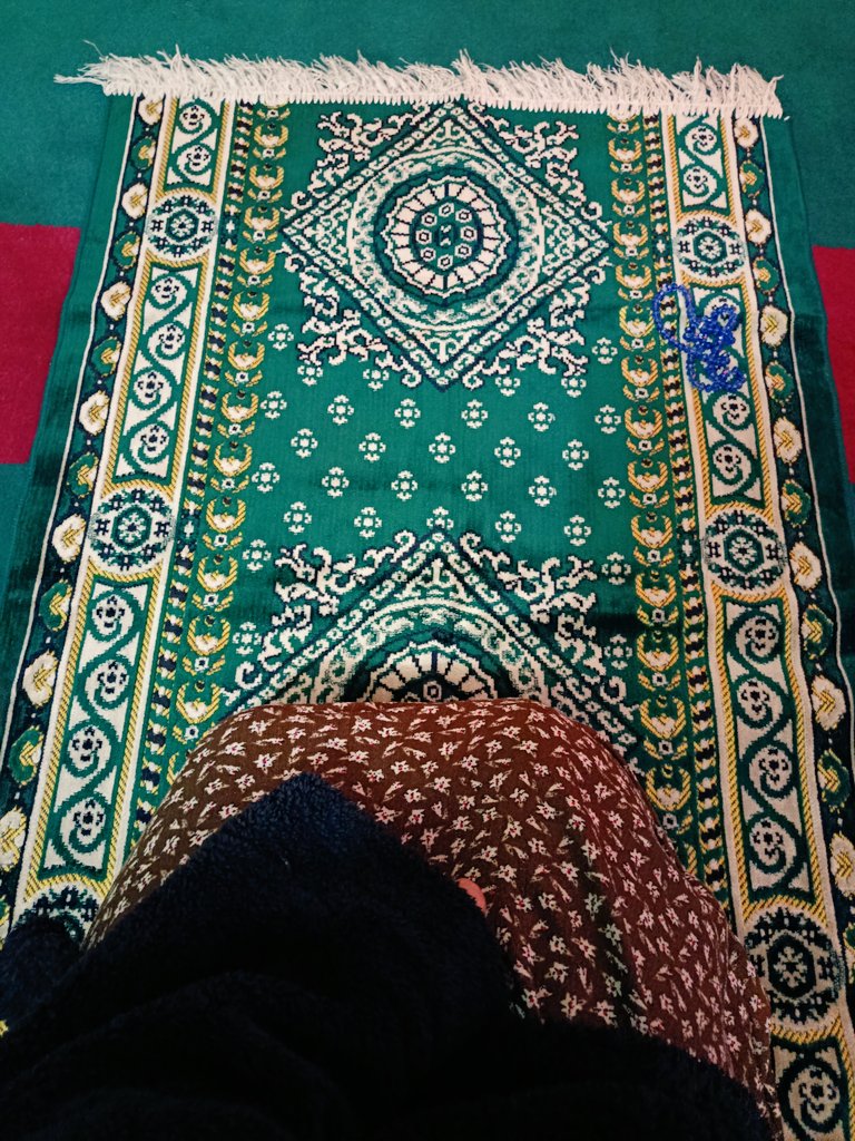 Bugün caminin en güzel kızı bendim